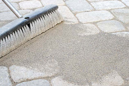 Residential Masonry Paver Resanding